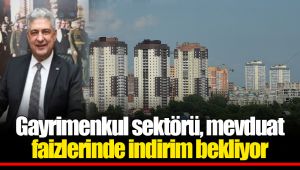 Gayrimenkul sektörü, mevduat faizlerinde indirim bekliyor