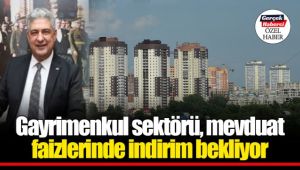 Gayrimenkul sektörü, mevduat faizlerinde indirim bekliyor