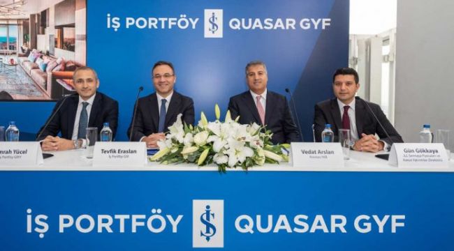 İş Portföy, Quasar GYF güvencesi ile Quasar İstanbul’da..