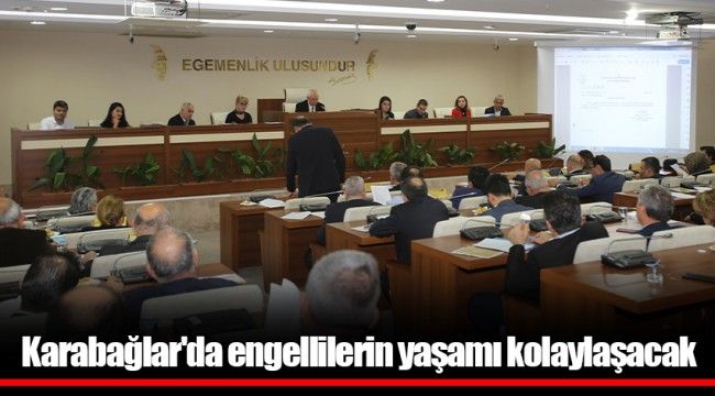 Karabağlar'da engellilerin yaşamı kolaylaşacak 