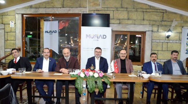 MÜSİAD İzmir’de SENYAP Yatırım Ortaklığı ve GABORAS Gayrimenkul Borsası tanıtımı 