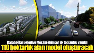 110 hektarlık alan model oluşturacak