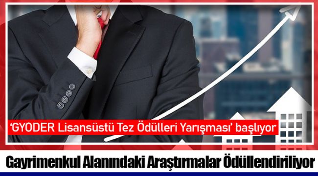 Gayrimenkul Alanındaki Araştırmalar Ödüllendiriliyor