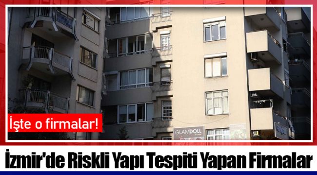 İzmir'de Riskli Yapı Tespiti Yapan Firmalar