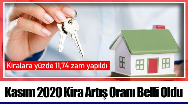 Kasım 2020 Kira Artış Oranı Belli Oldu