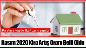 Kasım 2020 Kira Artış Oranı Belli Oldu