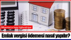 Emlak vergisi ödemesi nasıl yapılır?