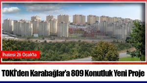 TOKİ'den Karabağlar'a 809 Konutluk Yeni Proje 