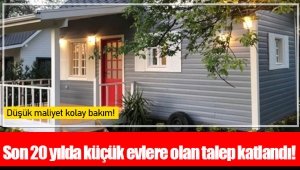 Son 20 yılda küçük evlere olan talep katlandı!