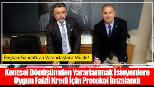 Başkan Sandal'dan Vatandaşlara Müjde!