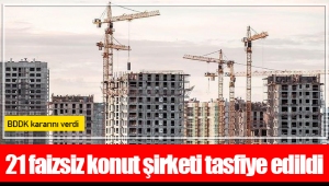 21 faizsiz konut şirketi tasfiye edildi