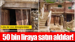 50 bin liraya satın aldılar! Lüks bir eve dönüştürdüler