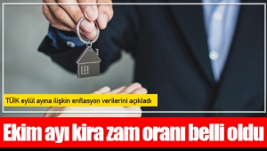 Ekim ayı kira zam oranı belli oldu