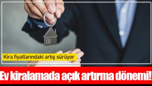 Ev kiralamada açık artırma dönemi!