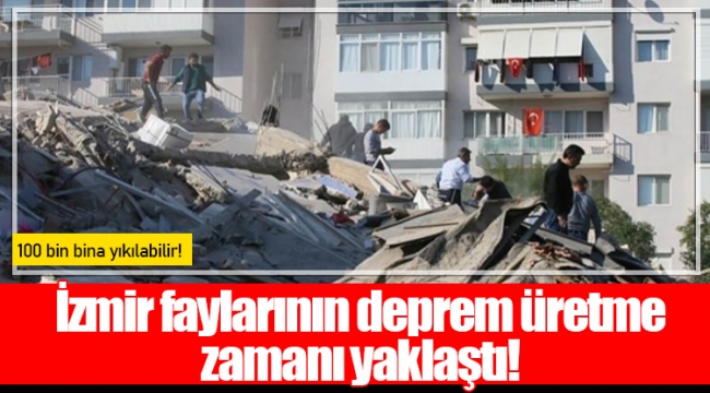 İzmir faylarının deprem üretme zamanı yaklaştı!