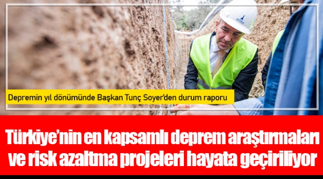 Türkiye’nin en kapsamlı deprem araştırmaları ve risk azaltma projeleri hayata geçiriliyor