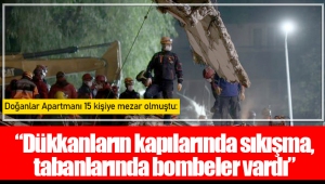 Doğanlar Apartmanı 15 kişiye mezar olmuştu: “Dükkanların kapılarında sıkışma, tabanlarında bombeler vardı”