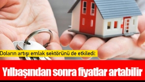 Doların artışı emlak sektörünü de etkiledi: Yılbaşından sonra fiyatlar artabilir