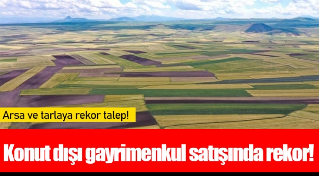 Konut dışı gayrimenkul satışında rekor!