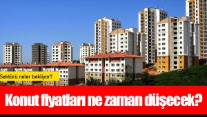 Konut fiyatları ne zaman düşecek?