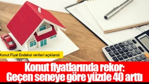 Konut fiyatlarında rekor: Geçen seneye göre yüzde 40 arttı