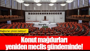 Konut mağdurları yeniden meclis gündeminde!