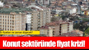 Konut sektöründe fiyat krizi!