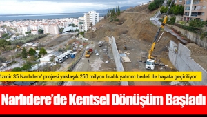 Narlıdere’de Kentsel Dönüşüm Başladı