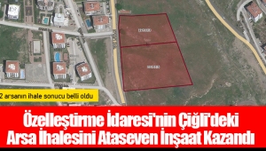 Özelleştirme İdaresi'nin Çiğli'deki Arsa İhalesini Ataseven İnşaat Kazandı 