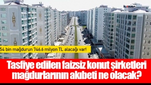 Tasfiye edilen faizsiz konut şirketleri mağdurlarının akıbeti ne olacak?