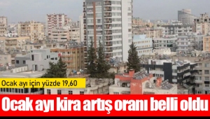 Ocak ayı kira artış oranı belli oldu