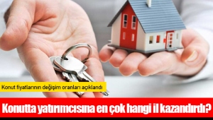 Konutta yatırımcısına en çok hangi il kazandırdı?