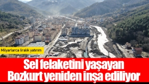 Sel felaketini yaşayan Bozkurt yeniden inşa ediliyor