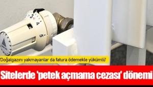 Sitelerde 'petek açmama cezası' dönemi