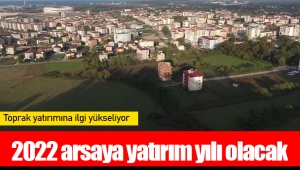 2022 arsaya yatırım yılı olacak