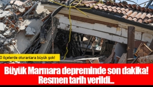 Büyük Marmara depreminde son dakika! Resmen tarih verildi...