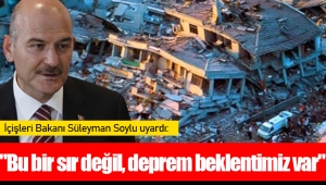 İçişleri Bakanı Süleyman Soylu uyardı: 