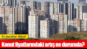 Konut fiyatlarındaki artış ne durumda? 