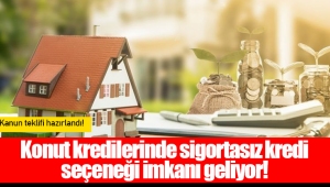 Konut kredilerinde sigortasız kredi seçeneği imkanı geliyor!