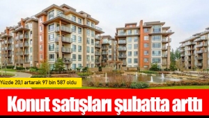 Konut satışları şubatta arttı