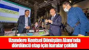 Uzundere Kentsel Dönüşüm Alanı’nda dördüncü etap için kuralar çekildi