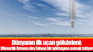 Dünyanın ilk uçan gökdeleni: Mimarlık firması dev binayı bir göktaşına asmak istiyor