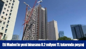 Eti Maden’in yeni binasına 8.2 milyon TL tutarında peyzaj