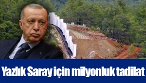 Yazlık Saray için milyonluk tadilat