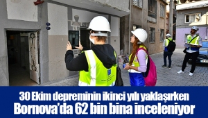 30 Ekim depreminin ikinci yılı yaklaşırken Bornova’da 62 bin bina inceleniyor