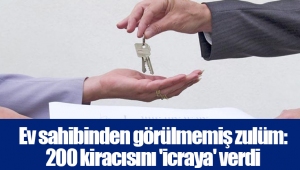 Ev sahibinden görülmemiş zulüm: 200 kiracısını 'icraya' verdi