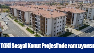 TOKİ Sosyal Konut Projesi'nde rant uyarısı