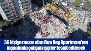 36 kişiye mezar olan Rıza Bey Apartmanı'nın inşaatında çalışan işçiler tespit edilecek