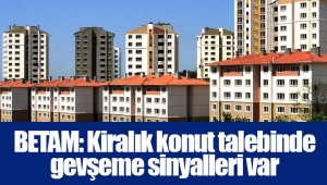 BETAM: Kiralık konut talebinde gevşeme sinyalleri var