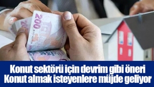 Konut sektörü için devrim gibi öneri. Konut almak isteyenlere müjde geliyor